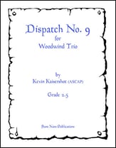 Dispatch No. 9 Clarinet Trio cover